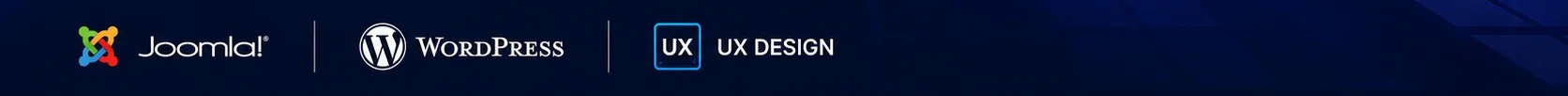 Joomla, Wordpress, UX Desogn - Footer Banner Riesenagentur